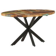 Detailed information about the product Dining Table 140x80x75 cm Solid Reclaimed Wood