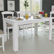 Detailed information about the product Dining Table 140x80x75 cm White