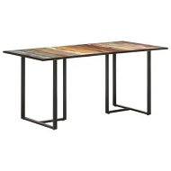 Detailed information about the product Dining Table 160 cm Solid Reclaimed Wood