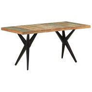 Detailed information about the product Dining Table 160x80x76 cm Solid Reclaimed Wood