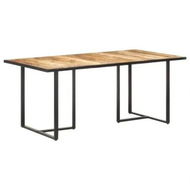 Detailed information about the product Dining Table 180 cm Rough Mango Wood