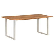 Detailed information about the product Dining Table 180x90x76 cm Solid Acacia Wood