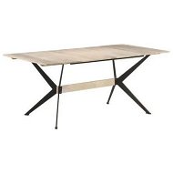 Detailed information about the product Dining Table 180x90x76 cm Solid Mango Wood