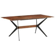 Detailed information about the product Dining Table 180x90x76 cm Solid Mango Wood