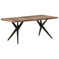 Detailed information about the product Dining Table 180x90x76 cm Solid Reclaimed Wood