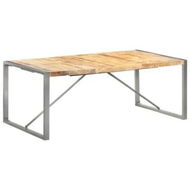 Detailed information about the product Dining Table 200x100x75 cm Solid Wood Mango