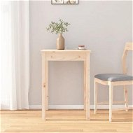 Detailed information about the product Dining Table 55x55x75 cm Solid Wood Pine