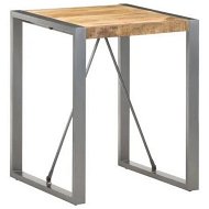 Detailed information about the product Dining Table 60x60x75 cm Solid Rough Mango Wood