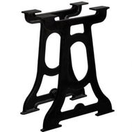 Detailed information about the product Dining Table Legs 2 Pcs Y-Frame Cast Iron