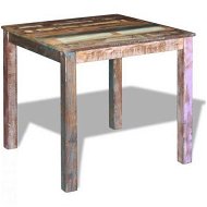 Detailed information about the product Dining Table Solid Reclaimed Wood 80x82x76 Cm