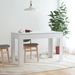 Dining Table White 120x60x76 cm Chipboard. Available at Crazy Sales for $139.95