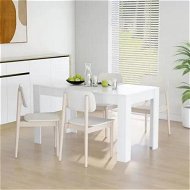 Detailed information about the product Dining Table White 140x74.5x76 cm Engineered Wood