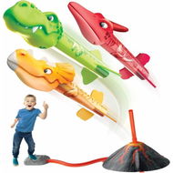 Detailed information about the product Dino Blasters Rocket Launcher For Kids. Launch Up To 100ft. Birthday Gift For Boys & Girls Age 3+. Outdoor Toys. Family Fun. Dinosaur Toy. Kids (Patent Pending).