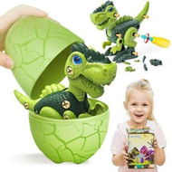 Detailed information about the product Dinosaur Eggs DIY STEM Building Toys Set For Kids 3-5 5-7 Green T-Rex