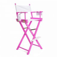 Detailed information about the product Director Movie Folding Tall Chair 77cm PINK HUMOR