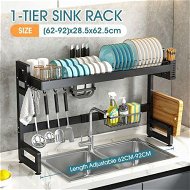 Detailed information about the product Dish Drying Rack Over Sink Plate Drainer Cutlery Utensil Chopping Board Holder Kitchen Storage Organizer Shelf