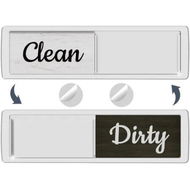 Detailed information about the product Dishwasher Magnet Clean Dirty Sign,Farmhouse Rustic Wood Design Black and White Non-Scratch/Easy to Read & Slide/Strong Magnet Clean Dirty Magnet for Dishwasher (Silver)