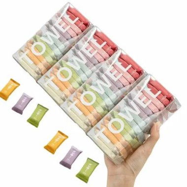Disposable Compressed Towels, Portable Compressed Towel Tablets,56Pcs Travel Wash Cloth,Thicker Super Absorbent Wash Cloths,Face Towel Ideal