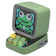 Detailed information about the product Divoom Ditoo Retro Pixel Art Game Bluetooth Speaker With 16x16 LED App-Controlled Front Screen (Green)