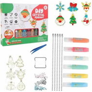 Detailed information about the product DIY Crystal Paint Set for Kids Window Art Christmas Tree Decor Craft Gifts