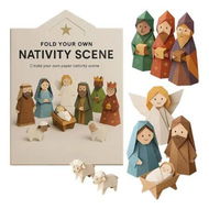 Detailed information about the product DIY Paper Nativity Scene Craft Kit, Christmas Nativity Scene Origami for Beginners, Holiday Paper Decoration and Gift for Craft Lovers