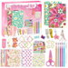 DIY Scrapbook Journal Kit for Girls Kids Stationery Set Birthday Gift Art Crafts Scrapbook Diary Supplies Set for Tween Teen Girls Ages 8-14. Available at Crazy Sales for $24.99