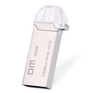 Detailed information about the product DM PD009 16GB USB 3.0 Stylish Metal Micro USB OTG Expansion U Disk