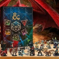 Detailed information about the product DND Advent Calendar,Dungeons and Dragons Advent Calendar,Random Polyhedral Dice Advent Calendar 2024,24 Days Countdown DND Advent Calendar