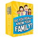 Do You Really Know Your Family Fun Family Game with Memory Communication Conversation Starters Great for Kids and Teens. Available at Crazy Sales for $12.99