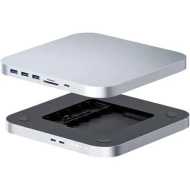 Docking Station USB-C Hub Dual Hard Drive Enclosure Mac Mini M2 Mac Studio M1 Max Pro Multi Port Adapter 2.5inch SATA M.2 NVMe NGFF USB 3.1 Gen2 SD TF 2 USB 3.0 Ultra MC25