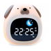 Dog Alarm Clock Cute Touch Night Light 9 Colors & 6 White Noise Sounds Ok to Wake with Child Lock Sleep Training & Time Learning. Available at Crazy Sales for $49.99