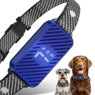 Detailed information about the product Dog Bark Collar for Large Medium Small Dogs, Rechargeable No Bark Collar, Smart Barking Collar, 3 Beep and Vibration Modes, Waterproof, Blue