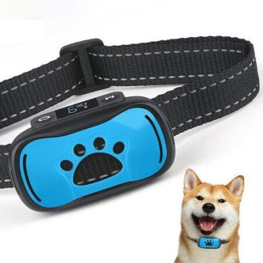 Dog BARK Collar Vibration Beep For Small Medium And Large Dog Breeds Training. No Remote. 11-110 Lbs.