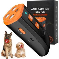 Detailed information about the product Dog Bark Deterrent Device, Anti Barking Device for Dogs with 3X Ultrasonic, Bark Shield to Stop Neighbors Dog Barking