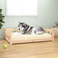 Detailed information about the product Dog Bed 105.5x75.5x28 cm Solid Wood Pine