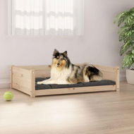 Detailed information about the product Dog Bed 95.5x65.5x28 cm Solid Pine Wood