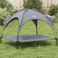 Detailed information about the product Dog Bed with Canopy Anthracite Oxford Fabric and Steel