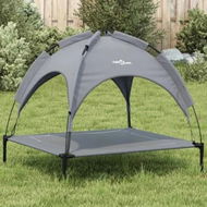 Detailed information about the product Dog Bed with Canopy Anthracite Oxford Fabric and Steel