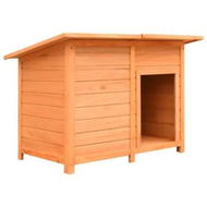 Detailed information about the product Dog Cage Solid Pine & Fir Wood 120x77x86 cm