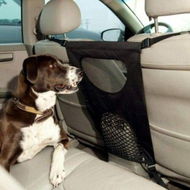 Detailed information about the product Dog Car Net Barrier Pet Barrier With Auto Safety Mesh Organizer For Safe Driving