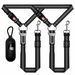 Dog Car Seat Belt for Car 3 Piece Set Retractable Dog Car Harness Adjustable Reflective Dog Seatbelt for Vehicle Headrests,Dog Restraint Seatbelt,Black. Available at Crazy Sales for $19.99