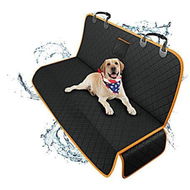 Detailed information about the product Dog Car Seat Covers - 100% Waterproof Rear Seat Covers For Most Cars - Dog Hammock - 135 * 48 * 56cm - Orange.