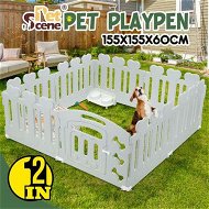Detailed information about the product Dog Crate Enclosure Pet Pen Cage Playpen Puppy Kennel Outdoor Indoor Cat Exercise DIY Whelping Box Portable Safety Gate Play Fence 8 Panels