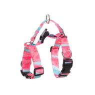 Detailed information about the product Dog Double-Lined Straps Harness Adjustable S MARBLE PINK