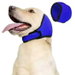 Dog Ear Muffs for Bathing Drying Swim and Noise Anxiety Relief, Elastic Waterproof Ear Protector with Calming Hoodie Design (Blue Size: M). Available at Crazy Sales for $9.95