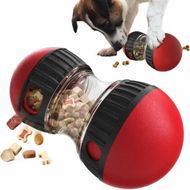 Detailed information about the product Dog Feeder Toy Interactive Durable Dog Treat Toy for Food Snacks Dispensing/IQ Training/Playing (Red)