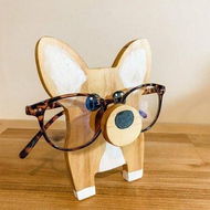 Detailed information about the product Dog Glasses Stand Christmas Gift Wooden Spectacle Holder Eyeglass Display