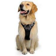 Detailed information about the product Dog HarnessNo-Pull Pet Harness With 2 Leash ClipsAdjustable Soft Padded Dog VestReflective Outdoor Pet Oxford Vest With Easy Control HandleX-Large SizeBlack