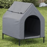 Detailed information about the product Dog House Light Grey Oxford Fabric and Steel