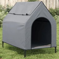 Detailed information about the product Dog House Light Grey Oxford Fabric and Steel